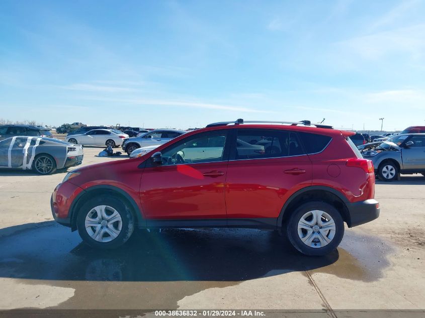 2013 TOYOTA RAV4 LE - JTMZFREV2DD019968