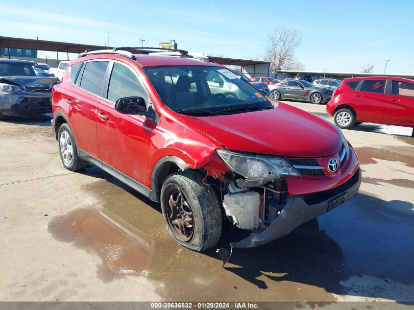 2013 TOYOTA RAV4 LE - JTMZFREV2DD019968