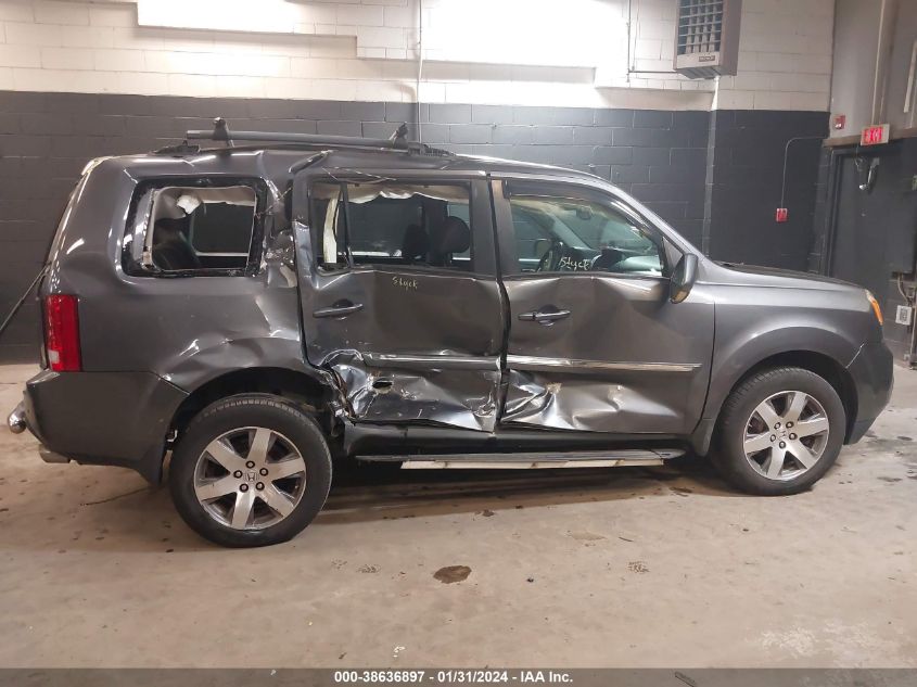 2014 HONDA PILOT TOURING - 5FNYF4H97EB053606