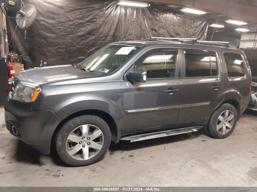 2014 HONDA PILOT TOURING - 5FNYF4H97EB053606