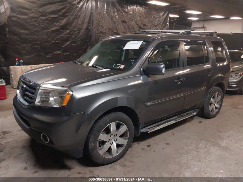 2014 HONDA PILOT TOURING - 5FNYF4H97EB053606