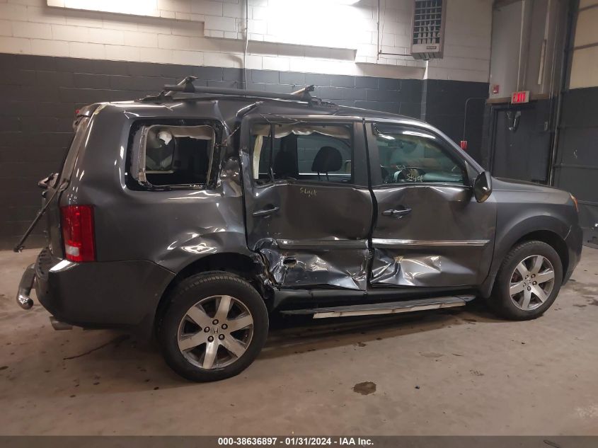 2014 HONDA PILOT TOURING - 5FNYF4H97EB053606