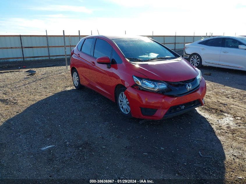 2015 HONDA FIT LX - 3HGGK5G58FM727174