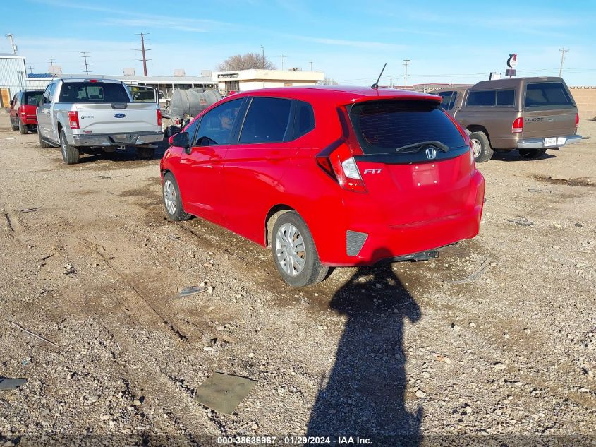 2015 HONDA FIT LX - 3HGGK5G58FM727174