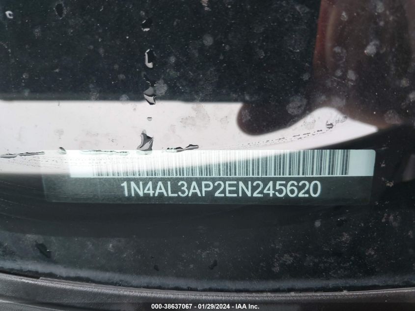 2014 NISSAN ALTIMA 2.5 SV - 1N4AL3AP2EN245620