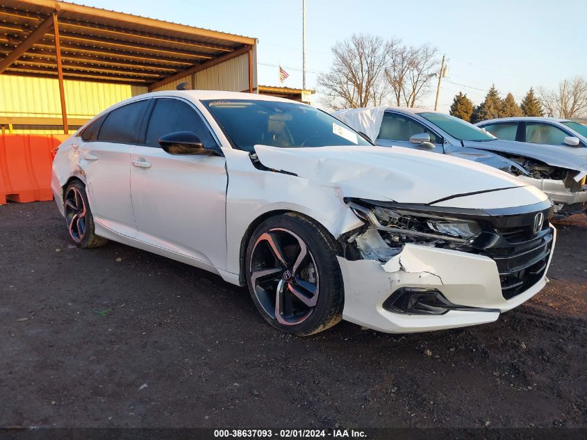 2021 HONDA ACCORD SPORT SE - 1HGCV1F48MA048474
