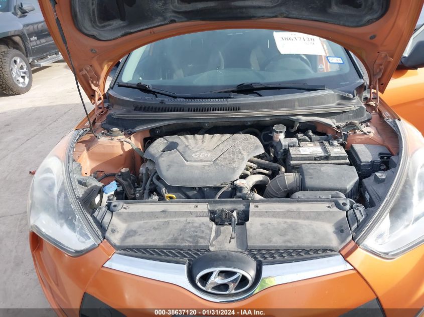 2013 HYUNDAI VELOSTER - KMHTC6AD8DU127260
