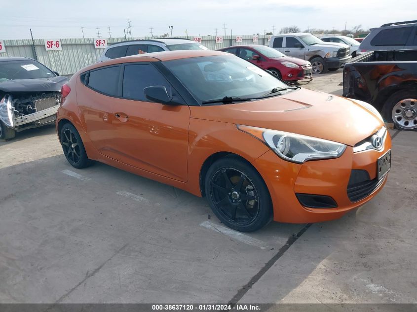 2013 HYUNDAI VELOSTER - KMHTC6AD8DU127260