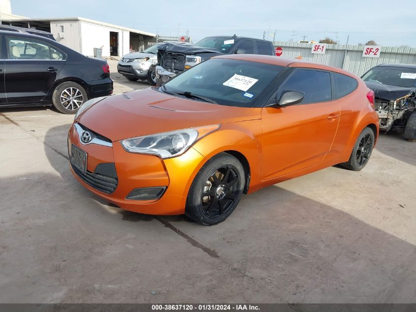 2013 HYUNDAI VELOSTER - KMHTC6AD8DU127260