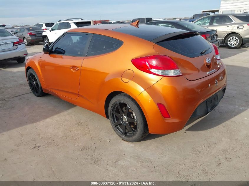 2013 HYUNDAI VELOSTER - KMHTC6AD8DU127260