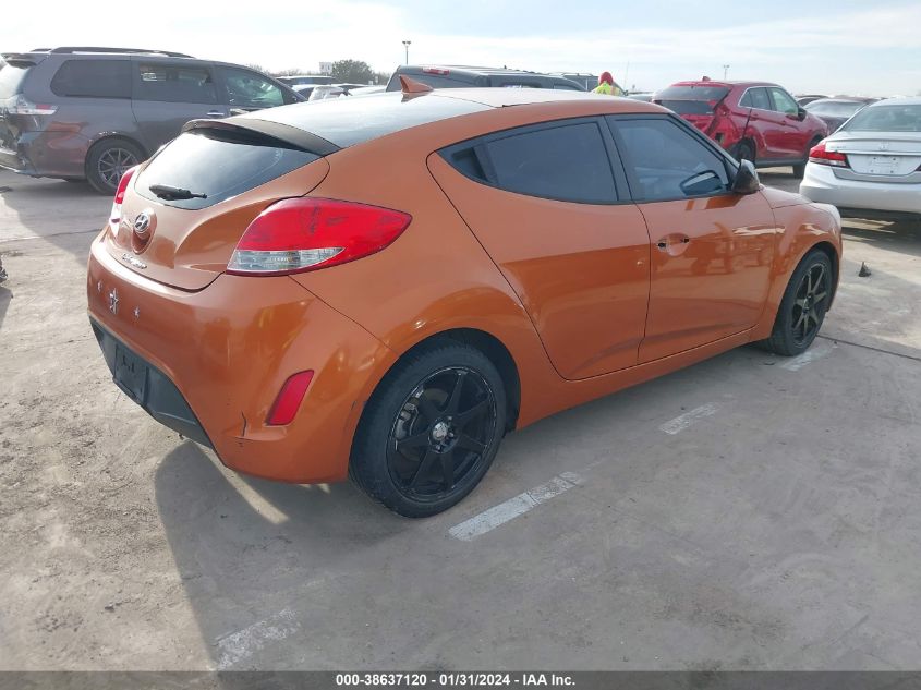 2013 HYUNDAI VELOSTER - KMHTC6AD8DU127260