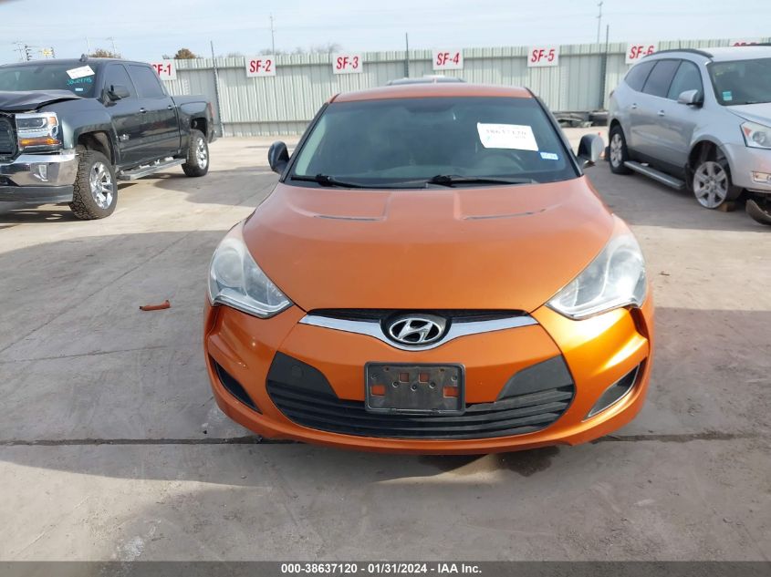 2013 HYUNDAI VELOSTER - KMHTC6AD8DU127260