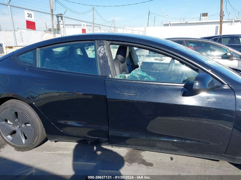 2021 TESLA MODEL 3 - 5YJ3E1EB6MFH76738