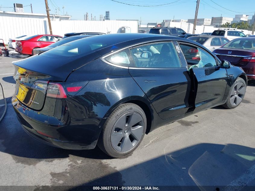 2021 TESLA MODEL 3 - 5YJ3E1EB6MFH76738