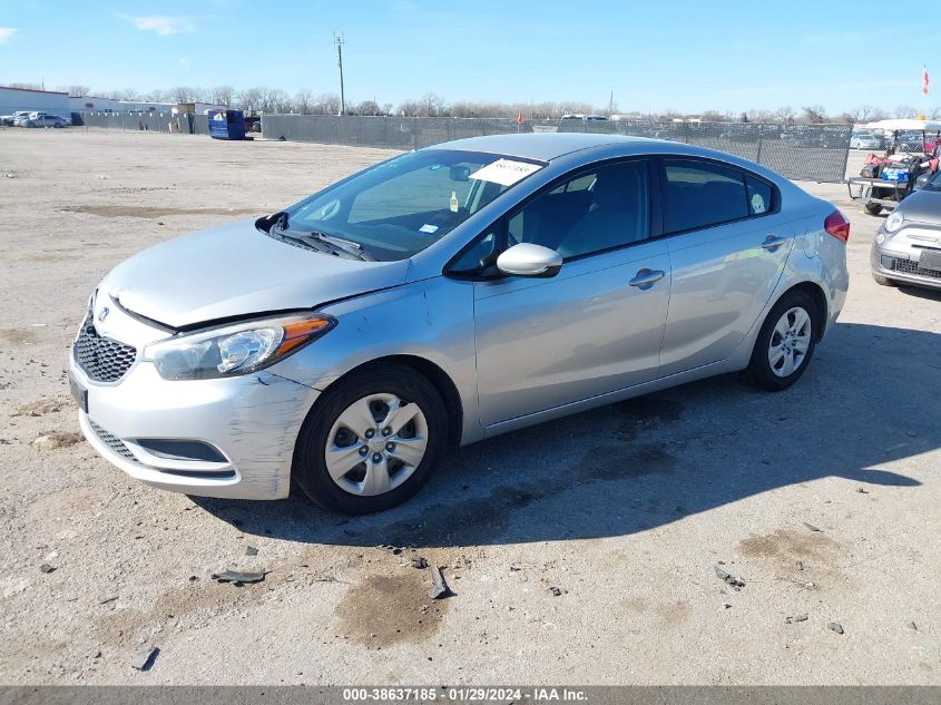 2015 KIA FORTE LX - KNAFK4A62F5277031