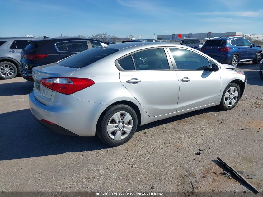 2015 KIA FORTE LX - KNAFK4A62F5277031