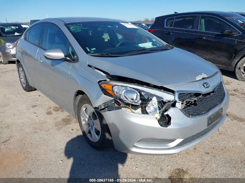 2015 KIA FORTE LX - KNAFK4A62F5277031