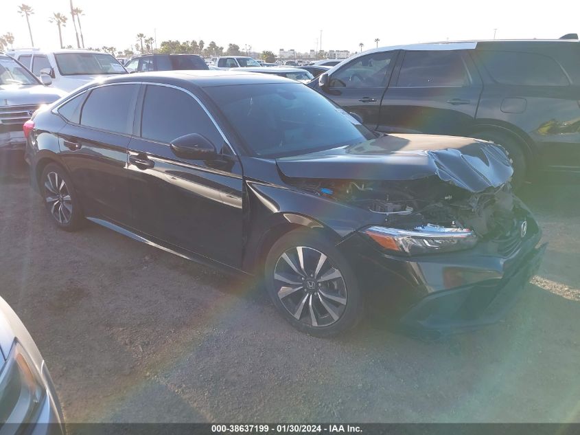 2022 HONDA CIVIC EX - JHMFE1F77NX007045