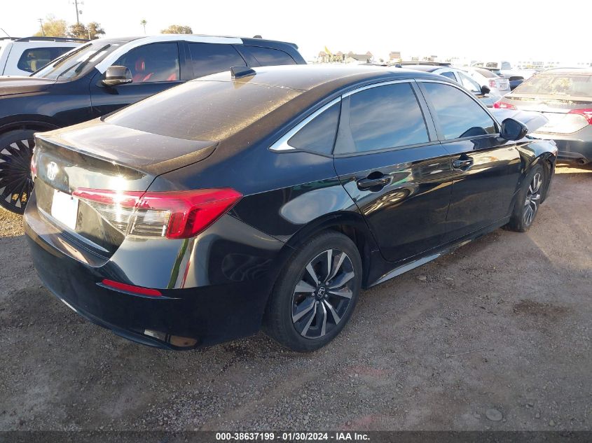 2022 HONDA CIVIC EX - JHMFE1F77NX007045