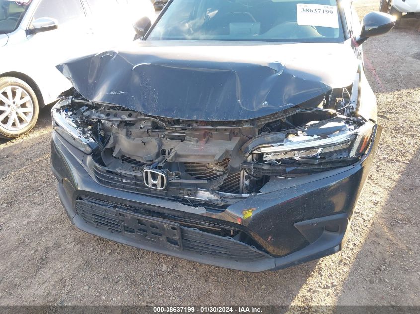 2022 HONDA CIVIC EX - JHMFE1F77NX007045