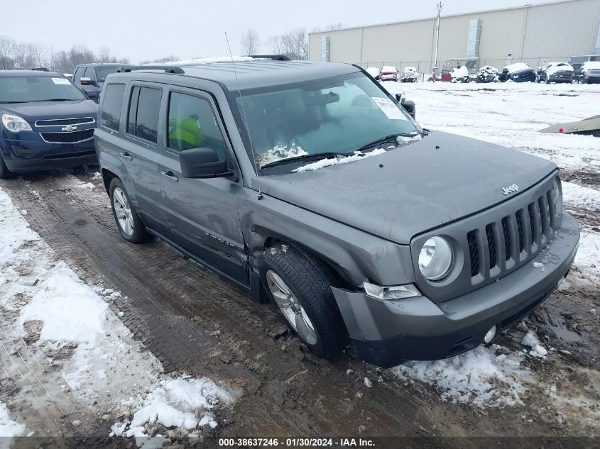 2013 JEEP PATRIOT LATITUDE - 1C4NJPFB4DD181378