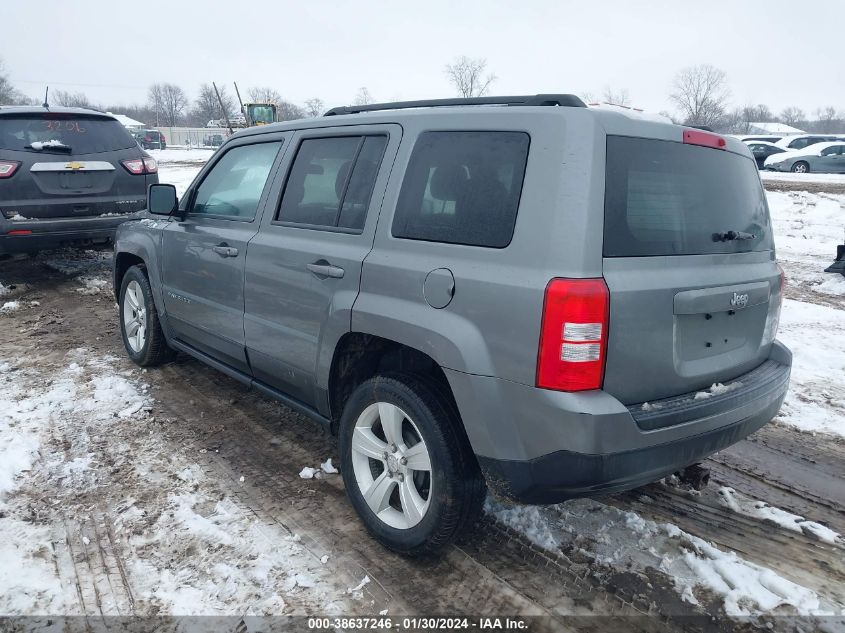 2013 JEEP PATRIOT LATITUDE - 1C4NJPFB4DD181378