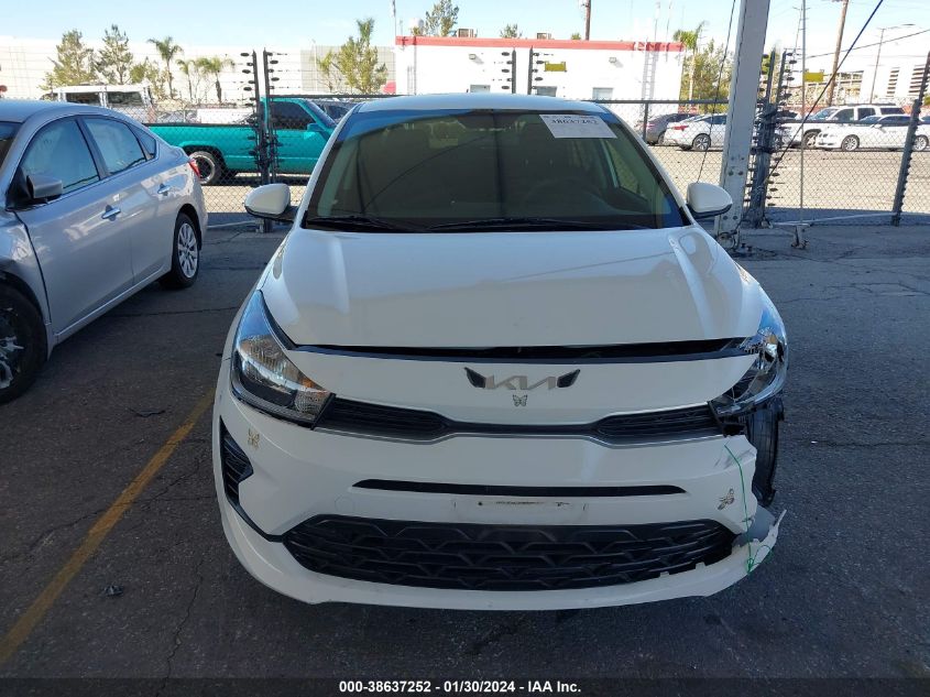 2022 KIA RIO LX/S - 3KPA24AD6NE438267