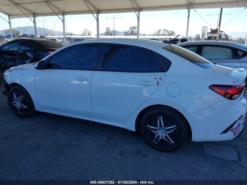 2022 KIA RIO LX/S - 3KPA24AD6NE438267