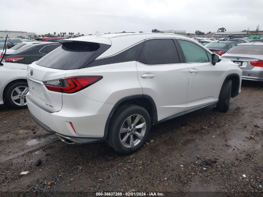 2018 LEXUS RX 350 350/BASE/F SPORT - 2T2ZZMCAXJC097185