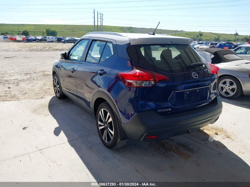 2019 NISSAN KICKS SV - 3N1CP5CUXKL556541