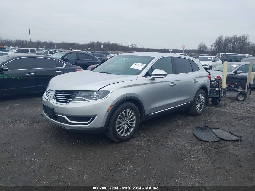 2017 LINCOLN MKX SELECT - 2LMPJ8KR3HBL14421