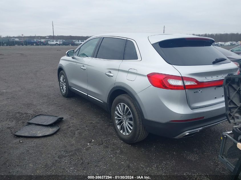 2017 LINCOLN MKX SELECT - 2LMPJ8KR3HBL14421