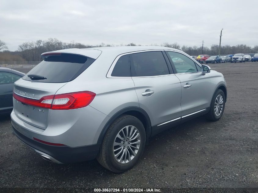 2017 LINCOLN MKX SELECT - 2LMPJ8KR3HBL14421
