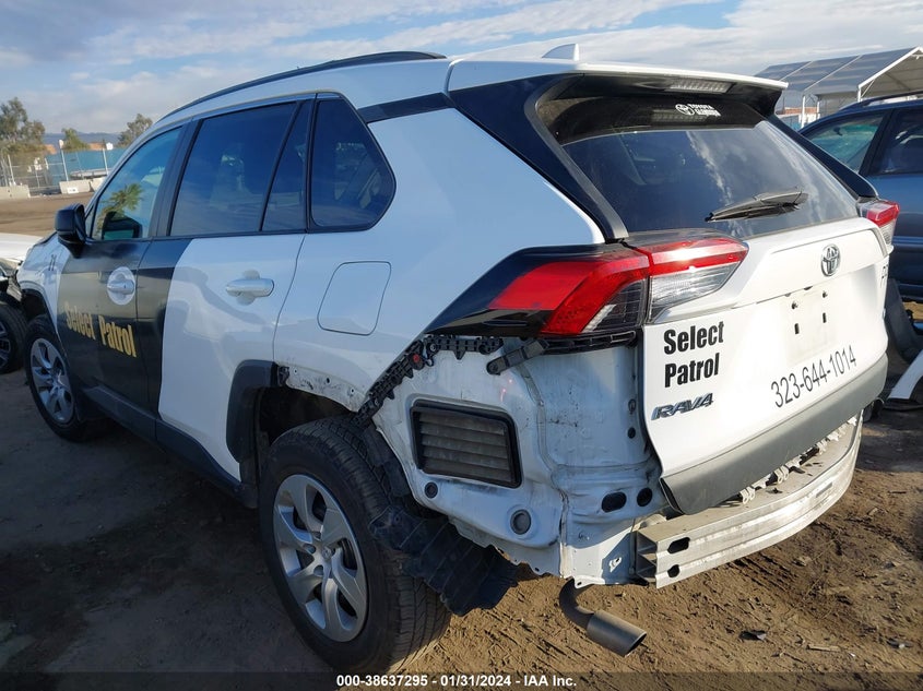 VIN 2T3H1RFV4KC003653 2019 TOYOTA RAV4 LE