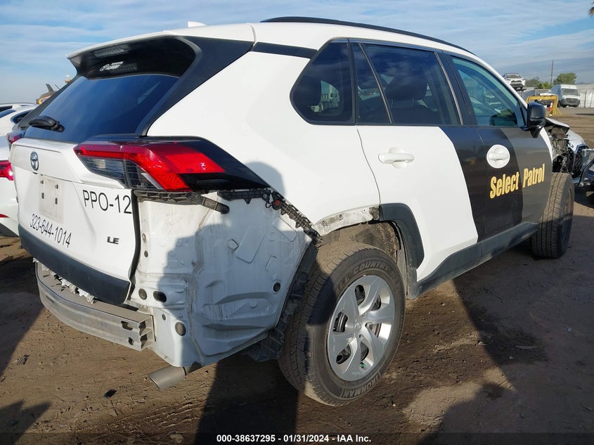 VIN 2T3H1RFV4KC003653 2019 TOYOTA RAV4 LE
