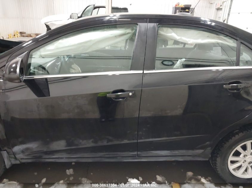 2019 CHEVROLET SONIC LT AUTO - 1G1JD5SB4K4142750