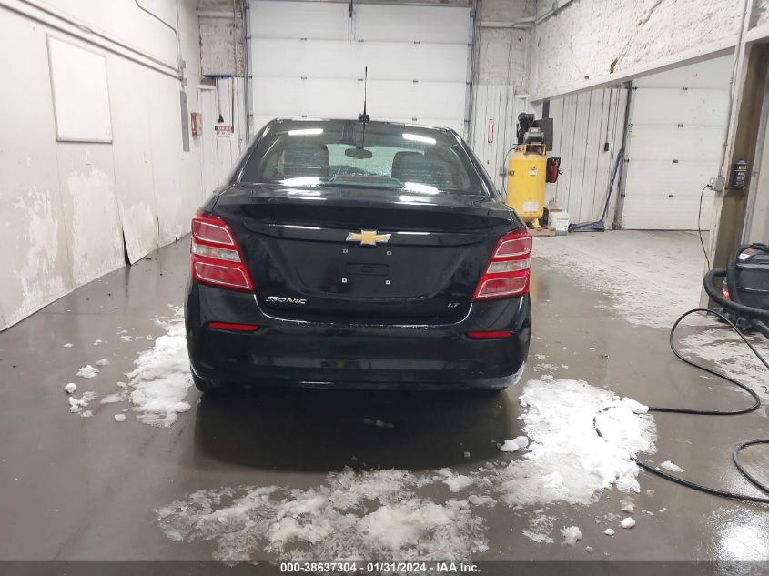 2019 CHEVROLET SONIC LT AUTO - 1G1JD5SB4K4142750