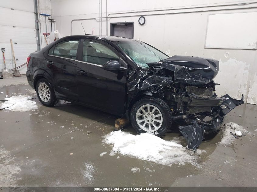 2019 CHEVROLET SONIC LT AUTO - 1G1JD5SB4K4142750