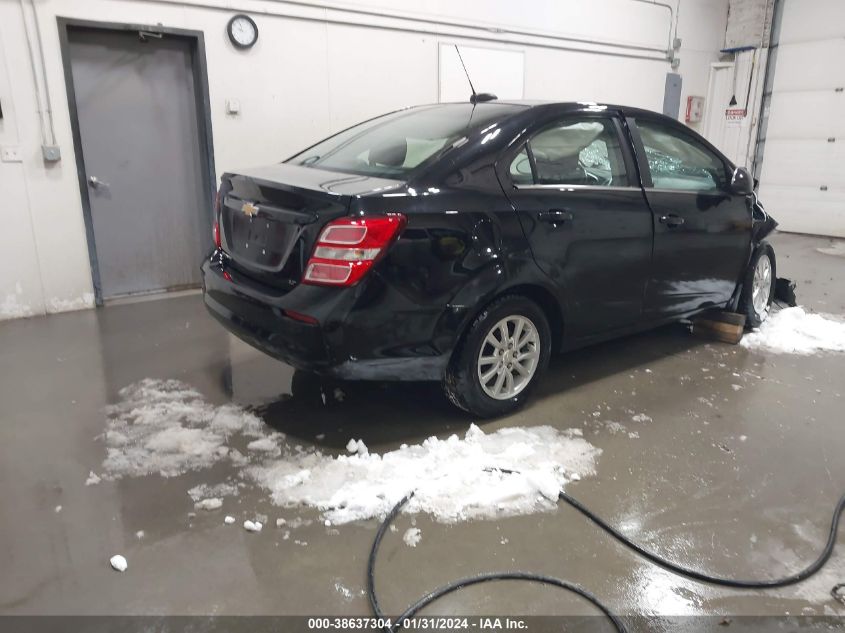 2019 CHEVROLET SONIC LT AUTO - 1G1JD5SB4K4142750
