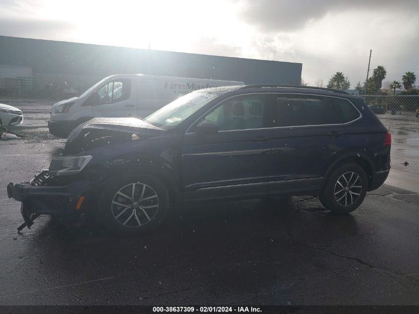 2021 VOLKSWAGEN TIGUAN 2.0T SE/2.0T SE R-LINE BLACK/2.0T SEL - 3VV3B7AX3MM047376