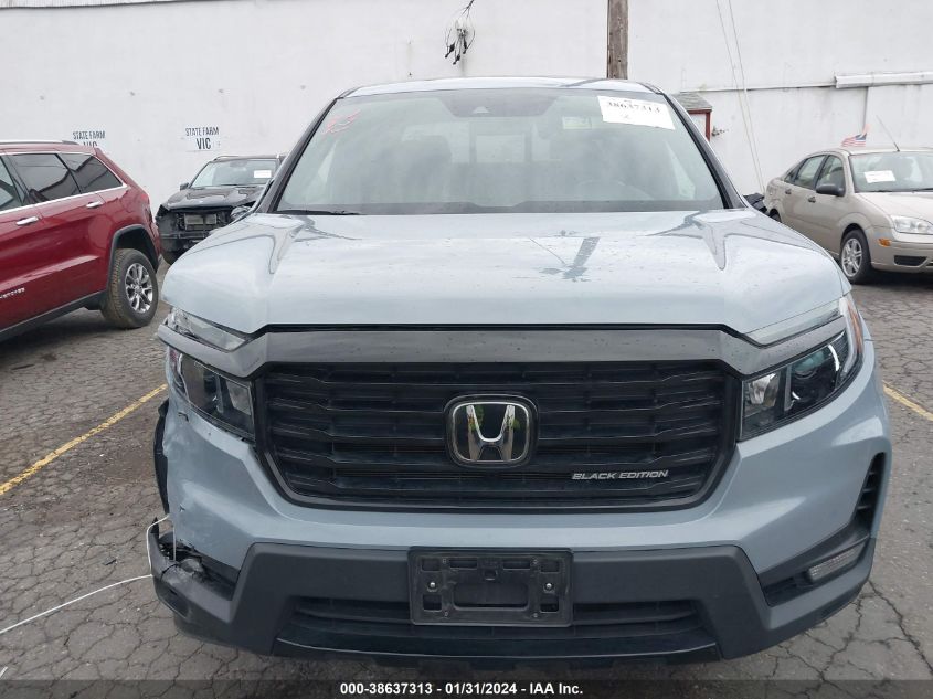 2022 HONDA RIDGELINE BLACK EDITION - 5FPYK3F86NB020863