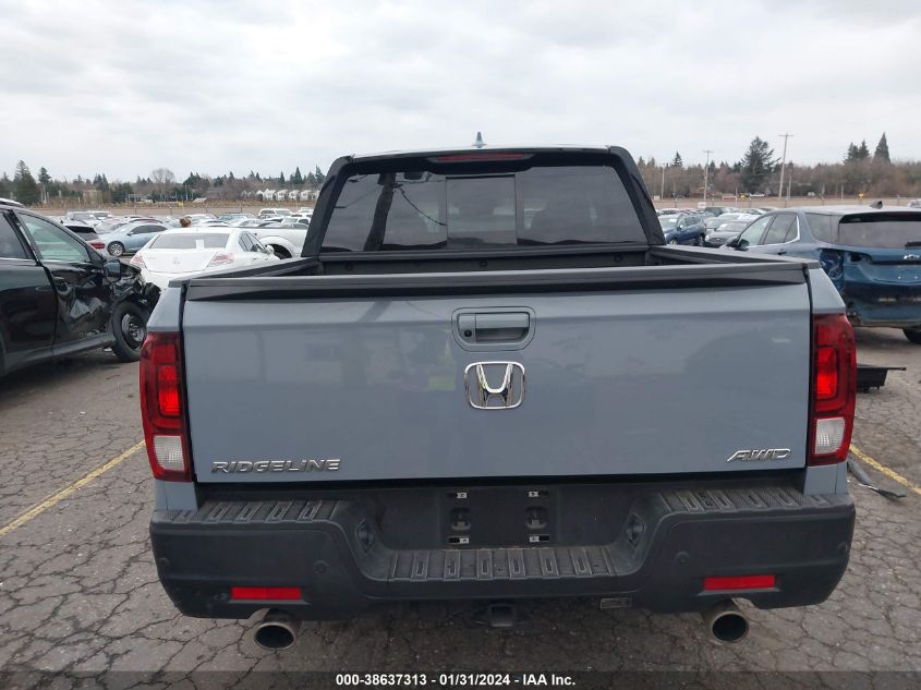2022 HONDA RIDGELINE BLACK EDITION - 5FPYK3F86NB020863