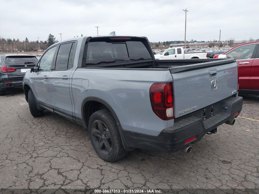 2022 HONDA RIDGELINE BLACK EDITION - 5FPYK3F86NB020863