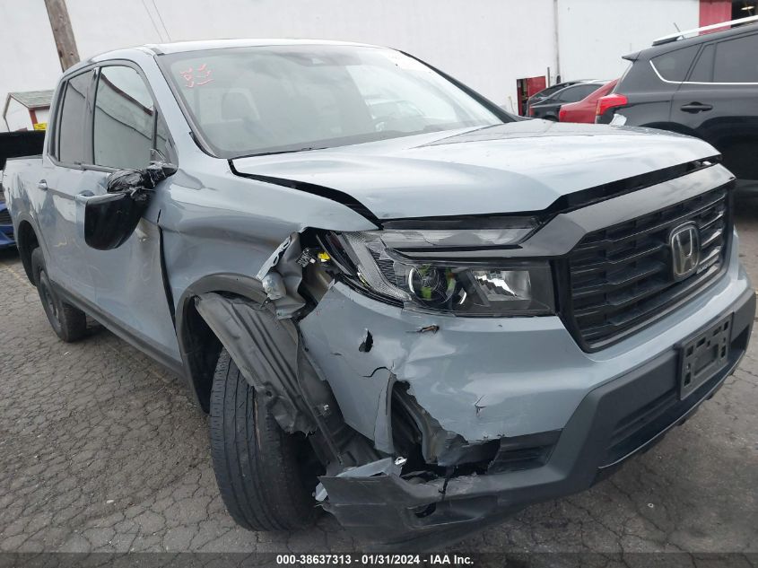 2022 HONDA RIDGELINE BLACK EDITION - 5FPYK3F86NB020863
