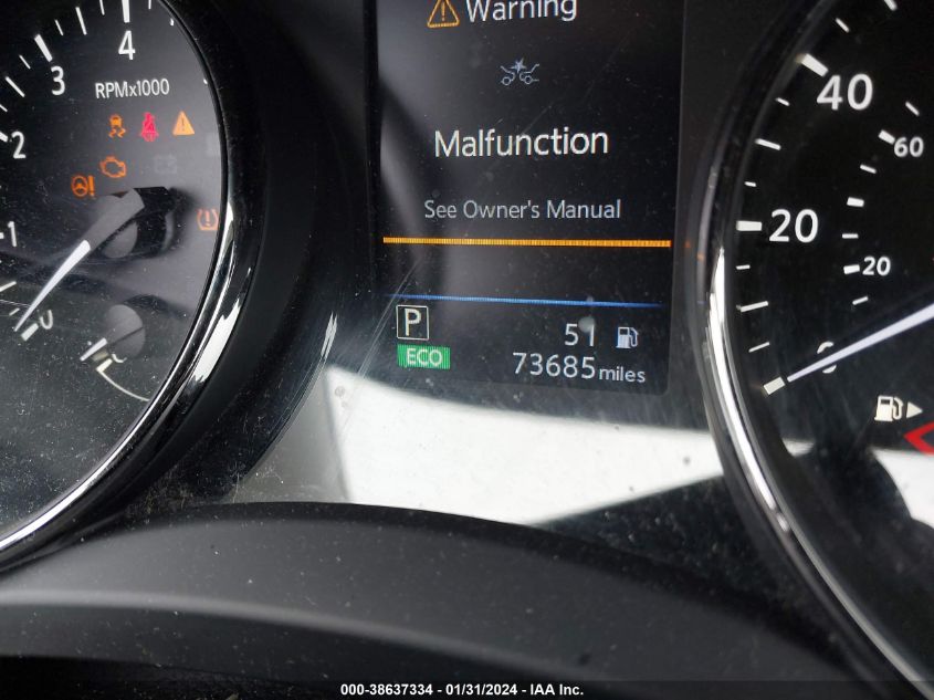 2020 NISSAN ROGUE SV FWD - KNMAT2MT9LP519040