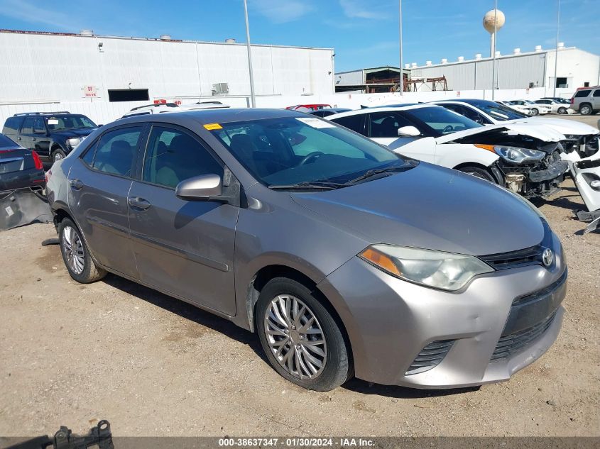 2016 TOYOTA COROLLA LE - 5YFBURHE5GP434688