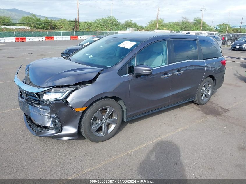 2021 HONDA ODYSSEY EX - 5FNRL6H5XMB002766