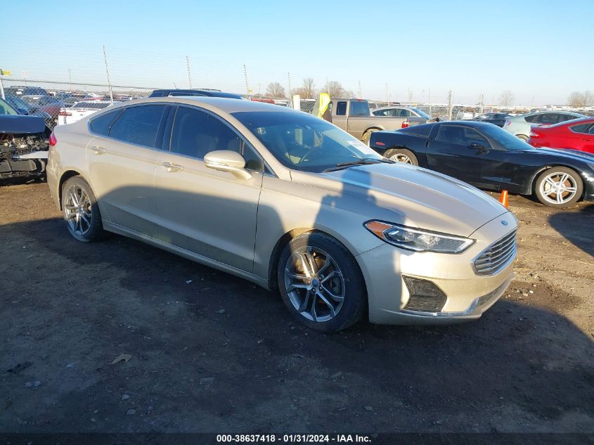 2019 FORD FUSION SEL - 3FA6P0CD8KR246551