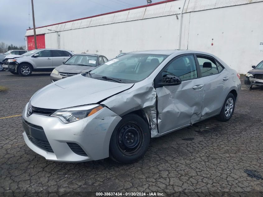 2016 TOYOTA COROLLA L/LE/LE PLS/PRM/S/S PLS - 5YFBURHEXGP388789