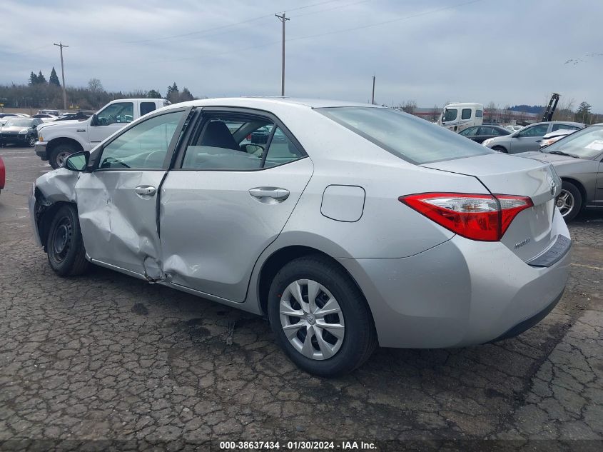 2016 TOYOTA COROLLA L/LE/LE PLS/PRM/S/S PLS - 5YFBURHEXGP388789